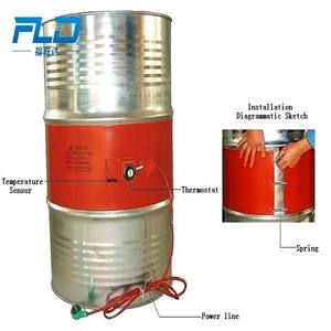 UL 인증 가장 신뢰할 수있는 200 °C 실리콘 히트 패드 행복한 고객 v실리콘 고무 히터 오일 드럼 히터 - Product Image 1