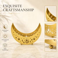 Nouvelle Assiette de Service Dorée Électroplaquée pour Snacks et Fruits, Décoration Artisanale pour Table à Manger et Maison