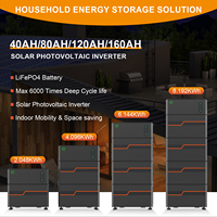 Offre spéciale Conversion de système d'onduleur solaire onduleur photovoltaïque Lifepo4 système de batterie de stockage d'énergie domestique hors réseau