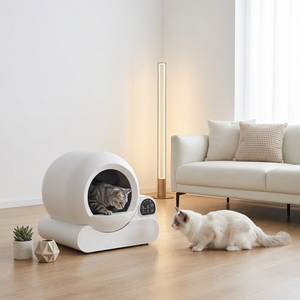 Lettiera per Gatti Elettrica Smart Autopulente Ultra Capiente da 70L con Controllo via App Tuya in Materiale PP per Gatti Fino a 10kg di Peso - Product Image 1