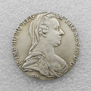Monedas conmemorativas del Imperio Austriaco de 1780, 1 Thaler, María Teresa, regalos, decoración del hogar - Product Image 2