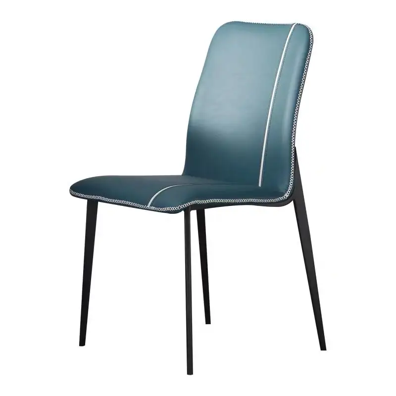 Высококачественная мебель для дома современного дизайна, кожаные стулья из микрофибры для столовой для отеля