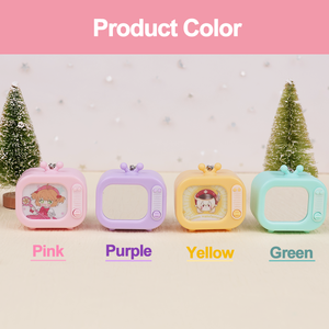 Custom UV Printed Acrylic Cartoon Animation TV <strong>Keychain</strong> with Built-in LED Light Cute and Fashionable Waterproof <strong>Keychain</strong> - Product Image 3