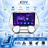 Autoradio Android 15 pour Hyundai I20 2008-2012, écran 9 pouces 2DIN, processeur 8 cœurs, QLED, CarPlay sans fil, Android Auto, lecteur GPS