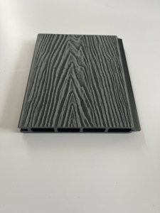 Panneau de clôture WPC au design moderne, revêtement mural extérieur, bois composite plastique, clôture d'intimité, anti-corrosion, hôpital, hôtel - Product Image 6