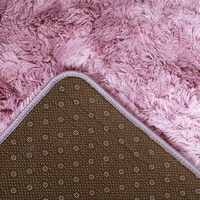 Excellente zone antidérapante vente entière pas cher cheveux longs moelleux Shaggy lavable fourrure tapis tapis pour salon