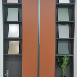 Slotted built-in <b>wardrobe</b> cabinet door ceiling lightning handle drawer U-shaped invisible <b>small</b> handle without slotting - Product Image 3