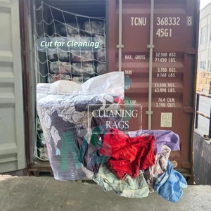 Trapos de Limpieza Industriales de Algodón de Alta Calidad, Trapos de Algodón Mezclados - Product Image 1