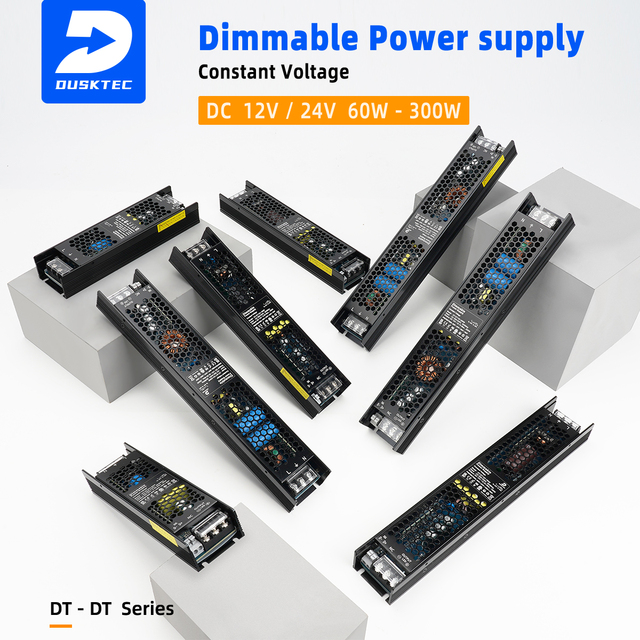 Led Driver Factory Wholesale 3 in 1 Dimmable 60W Constant Voltage Dali Led Power Supply for Lighting
