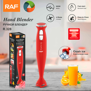 Batidora de Mano RAF de 800W, Mezcladora de Alta Potencia con 4 Cuchillas, Libre de BPA, Función para Triturar Hielo, para Bebidas Suaves, Sopas y Alimentos para Bebés - Product Image 5