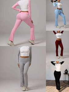 2026 Two Pieces <strong>Clothing</strong> Tall Girl Friendly Plus Size Raglan Long Sleeve Brown Loungewear Headband Womens Sets for Winter - Product Image 3