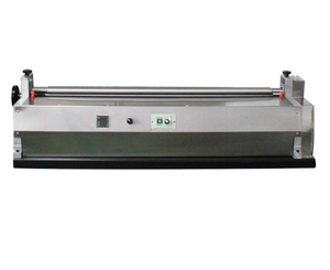 Machine à coller semi-automatique de bureau blanche de 720 mm, en acier inoxydable, électrique, pour le collage automatique de cartons - Product Image 3