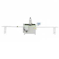 Machine de perçage d'angle CNC 3 axes 2,8 kW pour profilés aluminium de fenêtres et portes JUNDE