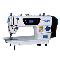 ZY8800ND Machine à Coudre Point Noué à Entraînement Direct et Haute Vitesse, Machine à Coudre Industrielle Automatique, Machine à Coudre Plate pour Tailleur 45