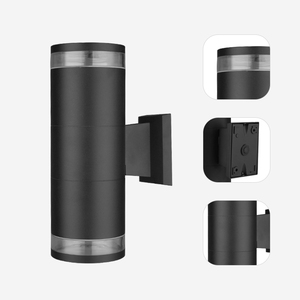 Moderne Auf- und Abwärts-Wandleuchte für den Außenbereich, wasserdicht, Aluminium, E27, AC 220V, Gartenlampe - Product Image 3