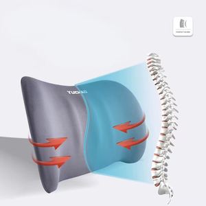 Lulu AnHL1, cojín de soporte Lumbar para asiento de <span class=keywords><strong>coche</strong></span>, cojín trasero, almohada de espuma viscoelástica, <span class=keywords><strong>silla</strong></span> de oficina, respaldo, reposacabezas, conjuntos de cojines - Product Image 3