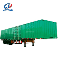 Mini camion Van Cargo 3.5 tonnes de capacité petite semi-remorque en acier de Chine