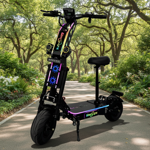 Scooter Eléctrico con Entrega Rápida en EE. UU. (5-7 Días), G14 72V 10000W, Motor Dual, Neumático Ancho de 13 Pulgadas, Batería de 35ah, Plegado Fácil, Tarjeta NFC - Product Image 1