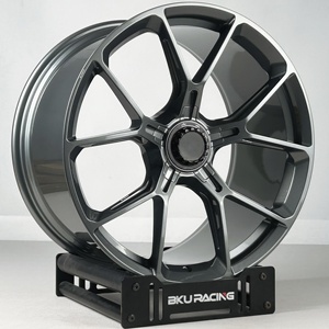 Rines BZY Forjados 5x130 para Porsche Cayenne S TURBO GT 9Y0 9Y1 <span class=keywords><strong>Macan</strong></span> 20 <span class=keywords><strong>21</strong></span> 22 24 Pulgadas, Rines de Aleación Cóncavos de Alta Resistencia - Product Image 5