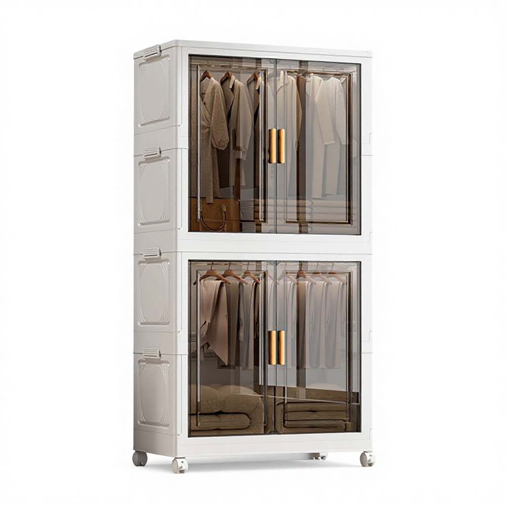 2 couches crème et transparentes