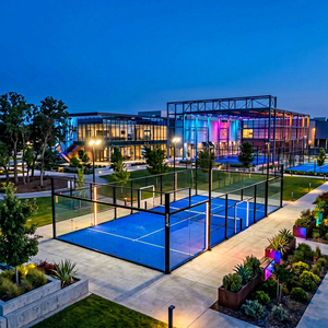 Cancha <span class=keywords><strong>de</strong></span> Pádel Panorámica <span class=keywords><strong>de</strong></span> Diseño Italiano, Conjunto Completo <span class=keywords><strong>de</strong></span> Canchas <span class=keywords><strong>de</strong></span> Pádel para Venta al Por Mayor, Precio <span class=keywords><strong>Directo</strong></span> <span class=keywords><strong>de</strong></span> Fábrica PD-02 - Product Image 1