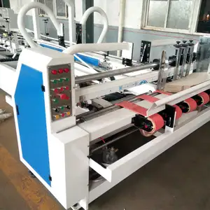 Automatische Golfkartonnen Doos Map Gluer Machine