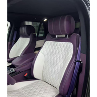 Kits de remplacement de sellerie OEM pour sièges de voiture, compatibles airbag, en cuir de vachette pleine fleur pour Land Rover Range Rover L405 L302