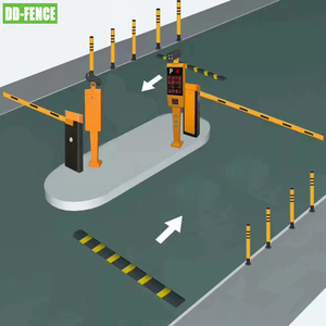 Hot Sale Straight Bar Barrier <strong>Gate</strong> <strong>Automatic</strong> <strong>Security</strong> Parking Boom Barrier <strong>Gate</strong> - Product Image 4