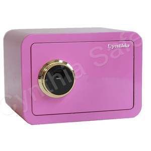 Fingerprint Hotel Safe Box Colorful Mini Safety Box Cash Coin Small Storage Box - Product Image 2