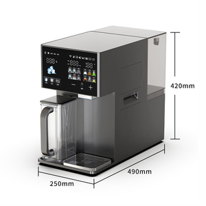 Macchina per il Ghiaccio da Banco Personalizzabile Wosfer con Purificatore d'Acqua Senza Installazione, Depuratore d'Acqua Caldo e Freddo Multifunzione - Product Image 4