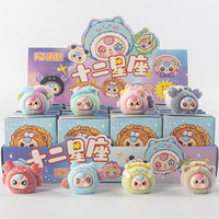 Caja Sorpresa de Resina con Animales de Dibujos Animados, Mini Figuras Coleccionables de Alto Valor, Decoración de Escritorio, Modelo de Moda