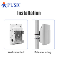 Passerelle IoT LoRaWAN extérieure GCSY avec puce SX1302, processeur quadricœur 1,5 GHz, serveur réseau embarqué USR-LG280 avec prise en charge PoE