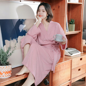 <span class=keywords><strong>Accappatoio</strong></span> da <span class=keywords><strong>Donna</strong></span> in Tessuto Spugna Assorbente ad Asciugatura Rapida, Materiale Traspirante per Hotel, Vestaglia Universale per Tutte le Stagioni - Product Image 2