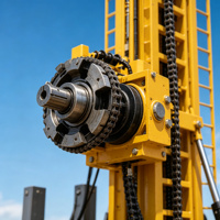 Foreuse hydraulique sur chenilles de 330 m pour l'exploration de l'eau