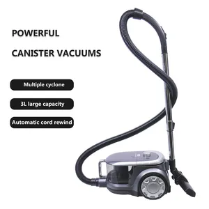 Vacuum Cleaner 2024 High Performance Best 700W Vaccum Cleaner Cord Cyclone Bagless Canister Vacuums for home