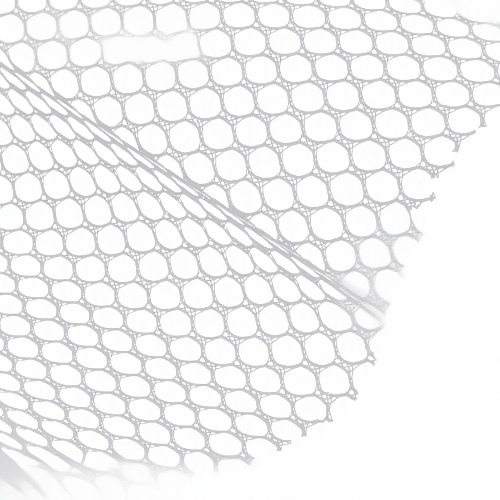 Knitted 100% Polyester Hexagonal Mesh Abrasion-Resistant Laundry Bag Handbag Luggage Accessories Cradle Stroller Fabric Gauze