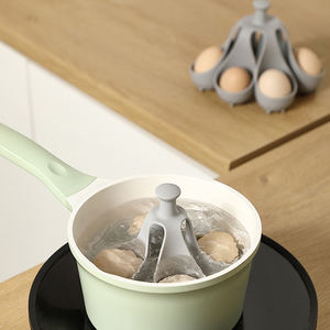 Modern Eco-Friendly Kitchen Accessories Silicone <b>Egg</b> Holder & Poacher Cooking Mold for <b>Egg</b> Boiling and <b>Storage</b> - Product Image 4