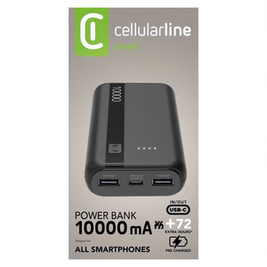 Batería externa negra (Batería de 10000mAh) Power Delivery PBENTRY10000K - Product Image 3