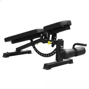 <span class=keywords><strong>Banc</strong></span> de musculation multifonctionnel réglable KJ en acier, à charge libre, inclinable/déclinable/plat, pour curls et press de triceps - Product Image 2