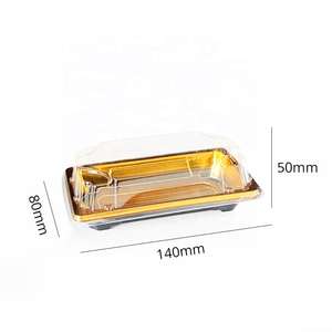 Kotak Kemasan <span class=keywords><strong>Sushi</strong></span> BE1 Sekali Pakai Berbahan PP, Bentuk Persegi, untuk Bawa Pulang, Nampan <span class=keywords><strong>Sushi</strong></span> Jepang - Product Image 6