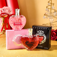 Perfumes Árabes Originales en Forma de Corazón, Fragancia Duradera, Spray de Perfume para Mujer, Spray para el Cabello