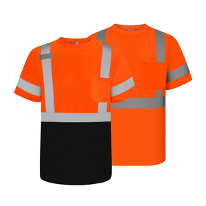 Camiseta <span class=keywords><strong>de</strong></span> <span class=keywords><strong>Seguridad</strong></span> <span class=keywords><strong>de</strong></span> Alta Visibilidad con Construcción <span class=keywords><strong>de</strong></span> Malla Transpirable <span class=keywords><strong>de</strong></span> Alto Rendimiento, Reflectante, <span class=keywords><strong>de</strong></span> Manga Corta - Product Image 2