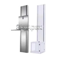 Plateforme élévatrice hydraulique monorail domestique de 2 à 10 m, petit ascenseur électrique pour marchandises à usage résidentiel