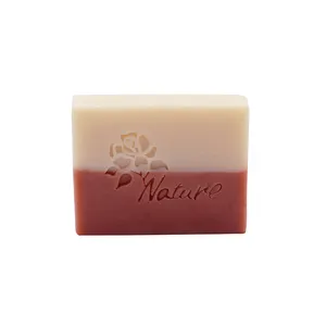 Savon de bain Rose organique, 100g, pour le visage, hydratant, mousse, éclaircissant, pour tout le corps, aux huiles essentielles, fait à la main