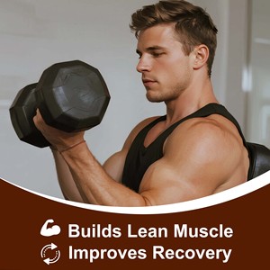 OEM ODM <b>Creatine</b> <b>Monohydrate</b> Capsules with Vitamin C Helps Build Lean Muscle and Increase Strength <b>Creatine</b> <b>Monohydrate</b> Capsules - Product Image 3