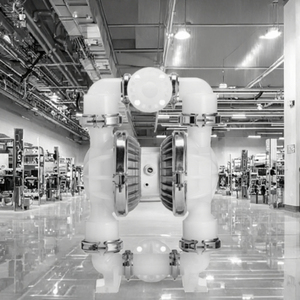 ปั๊มไดอะแฟรมลมแบบนิวแมติกซีรีส์ P8 สำหรับสารเคมีกรด-ด่างและการถ่ายโอนของเสีย H2O2 รองรับการปรับแต่งตามความต้องการของ OEM - Product Image 4