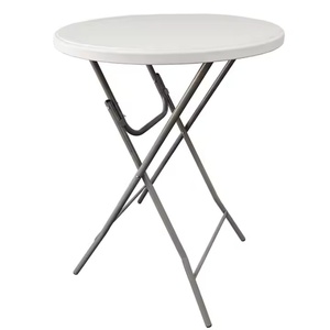 IYANEN, muebles modernos para exteriores, mesas de <span class=keywords><strong>Bar</strong></span> altas con posiciones de acero, mesas de Picnic de comedor plegables de plástico HDPE para <span class=keywords><strong>alquiler</strong></span> - Product Image 6