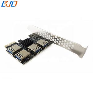 Tarjeta de Expansión PCI-e 1X con 4 Conectores USB 3.0 (Señal PCIE X1) para Tarjeta Gráfica de Video - Product Image 3
