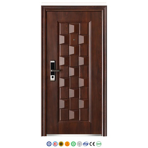 Heavy Duty Modern Electronic DIY Install Airport Terminal School Fire Rated Puerta de seguridad de acero para apartamento Dormitorio Manual - Product Image 3