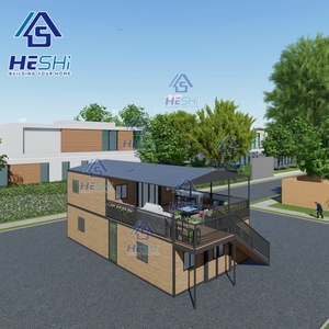 Tùy chỉnh prefab sang trọng mở rộng container nhà 2 3 4 phòng ngủ đúc sẵn xây dựng có thể gập lại nhà Casa Modular - Product Image 2